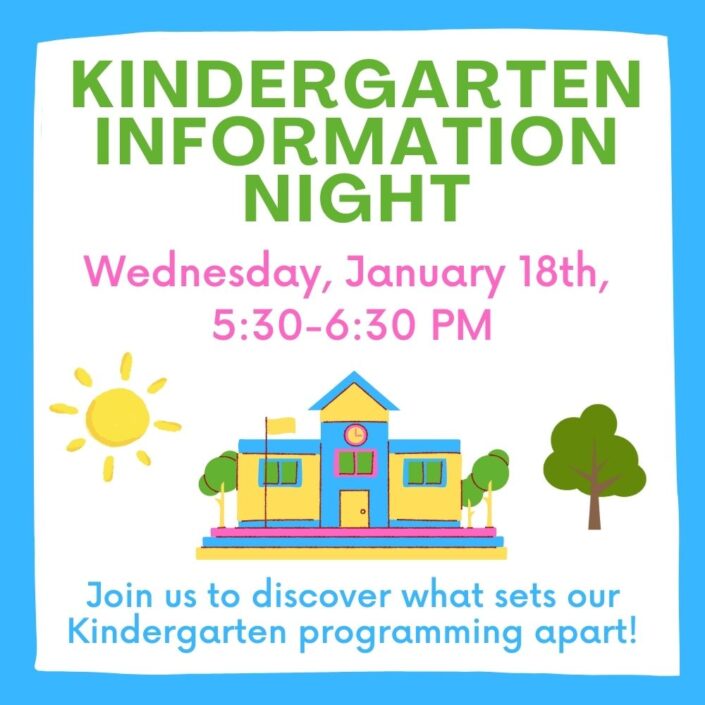 Kindergarten Information Night Fair Acres Country Day School And